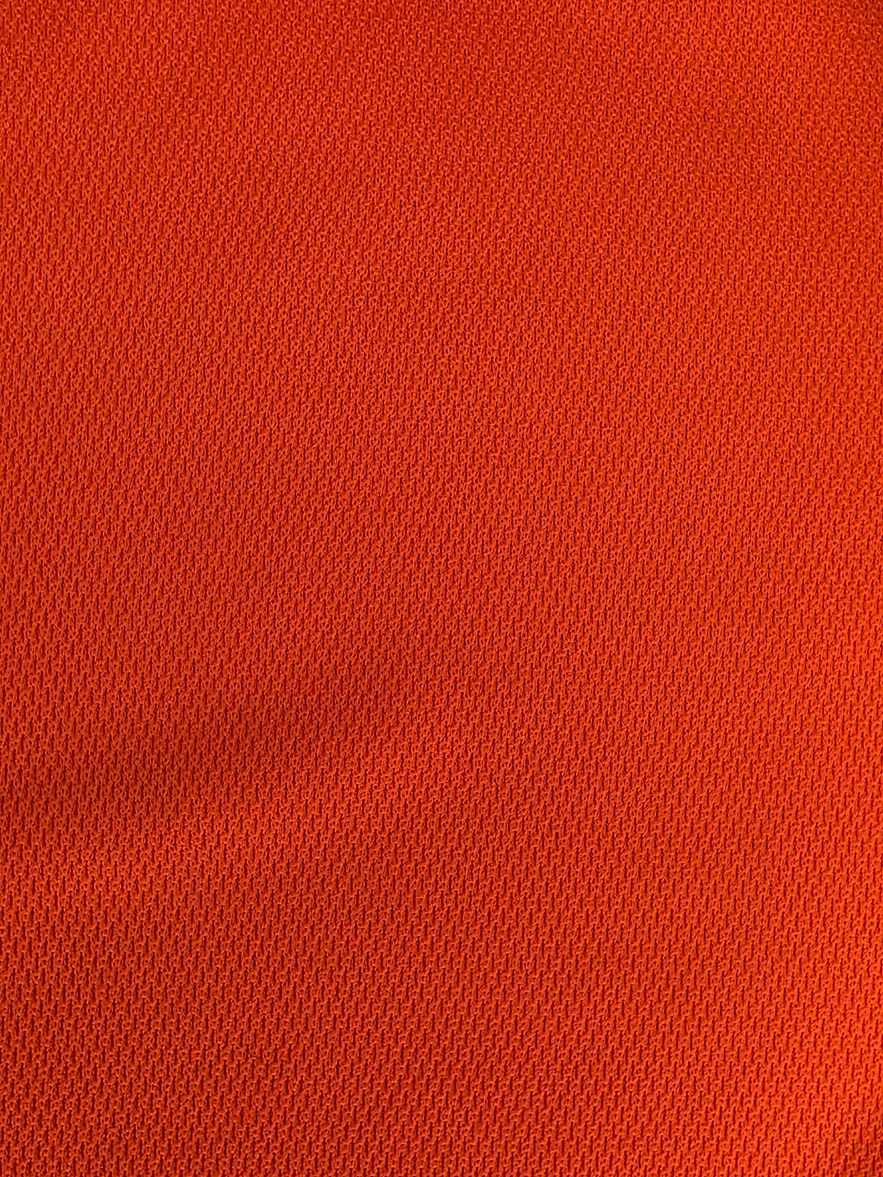 Orange Fluorescent Performance Air-cool T-Shirt