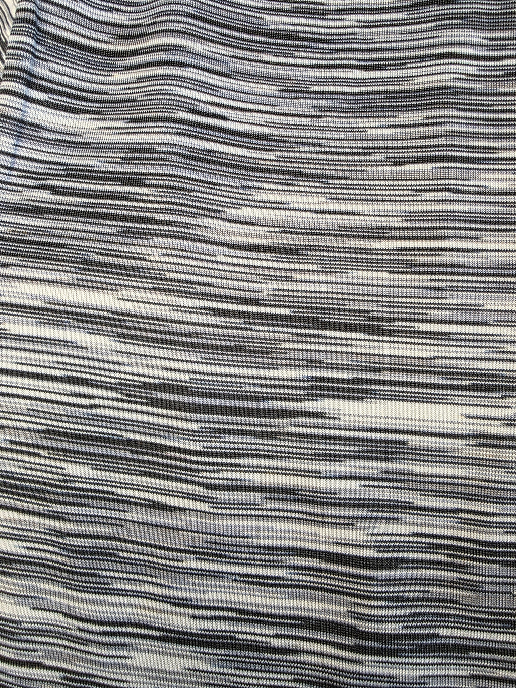 Space Black/ White TriDri Tee