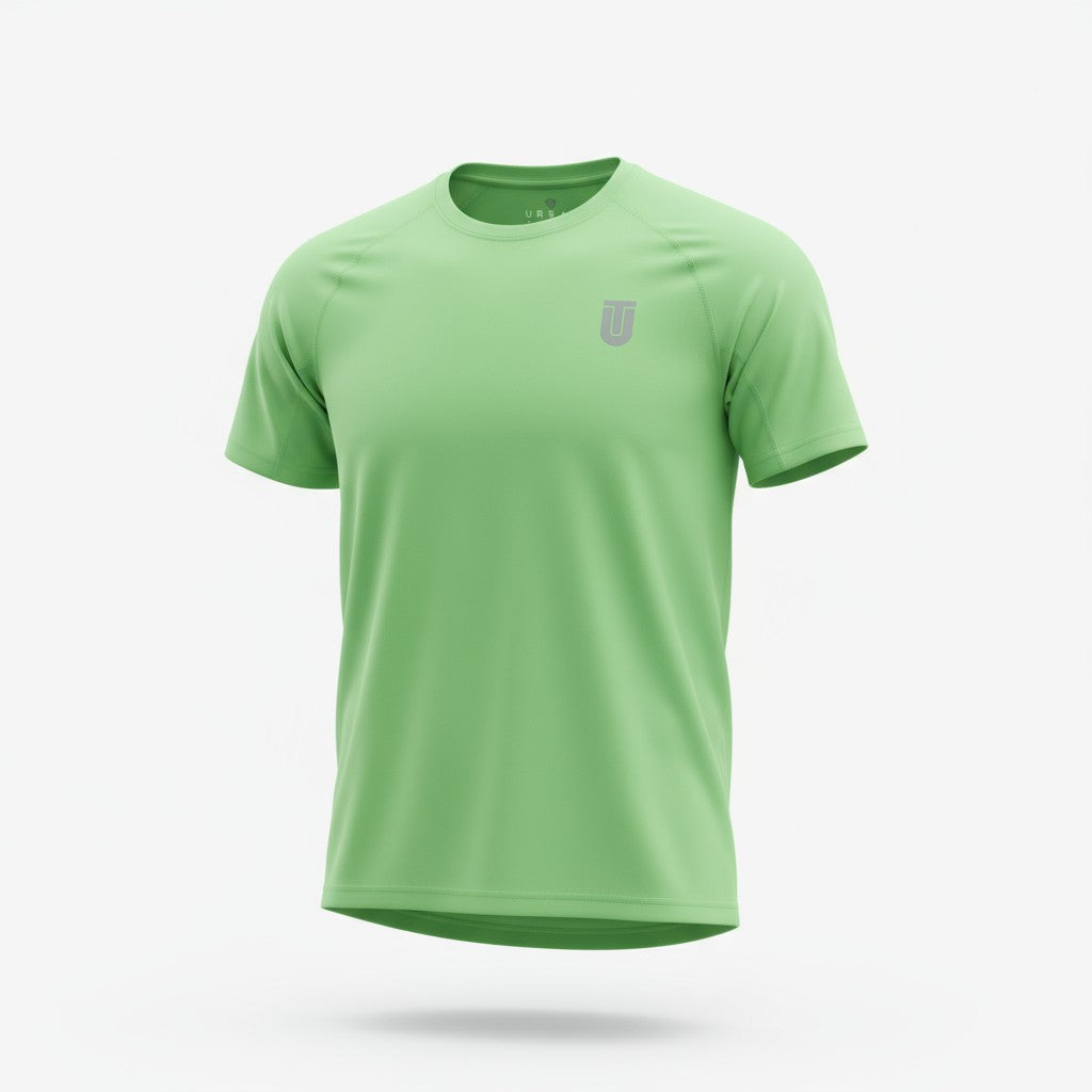 Green Fluorescent Performance Air-cool T-Shirt