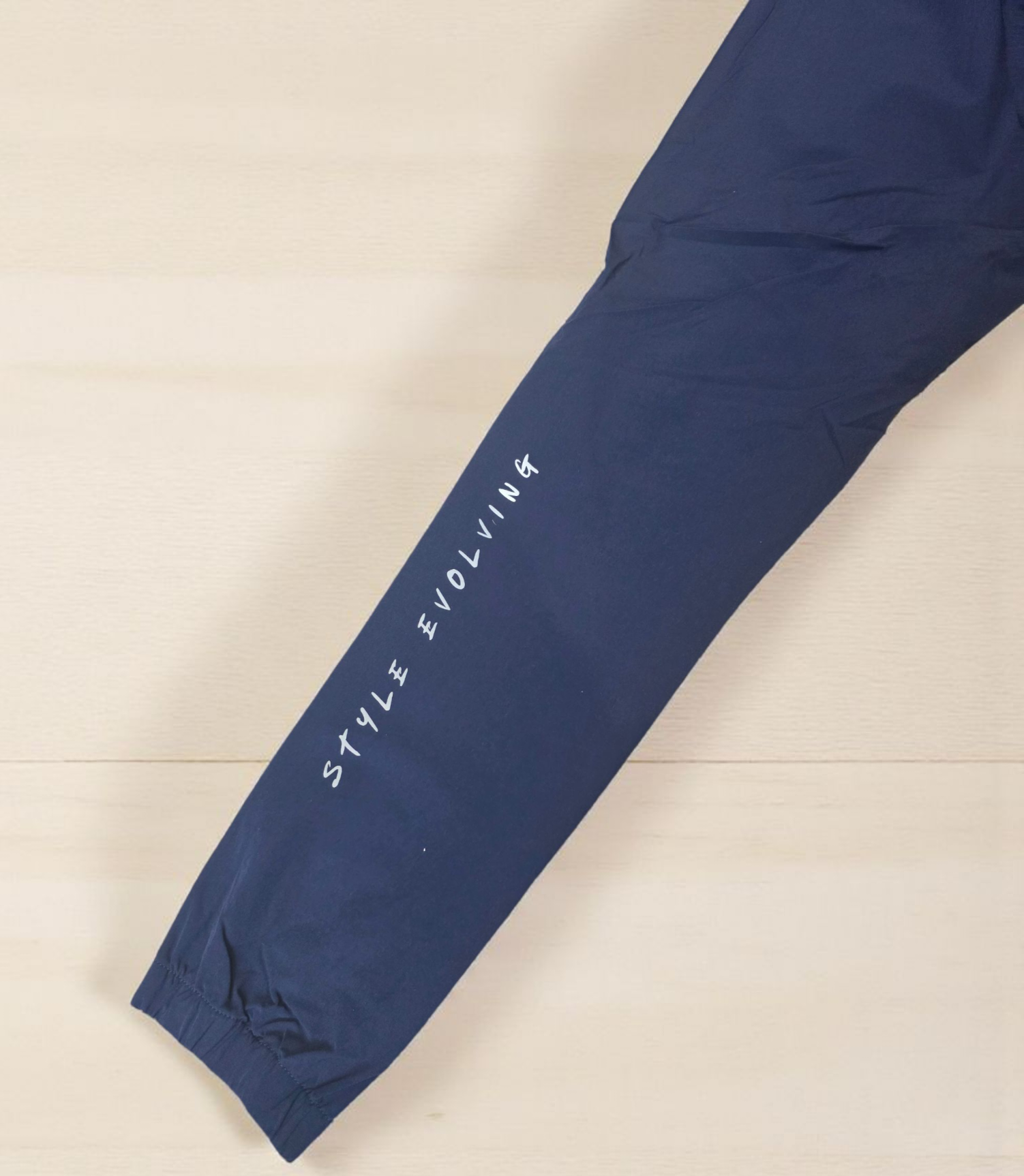 Blue Hooded Windbreaker Softshell Tracksuit